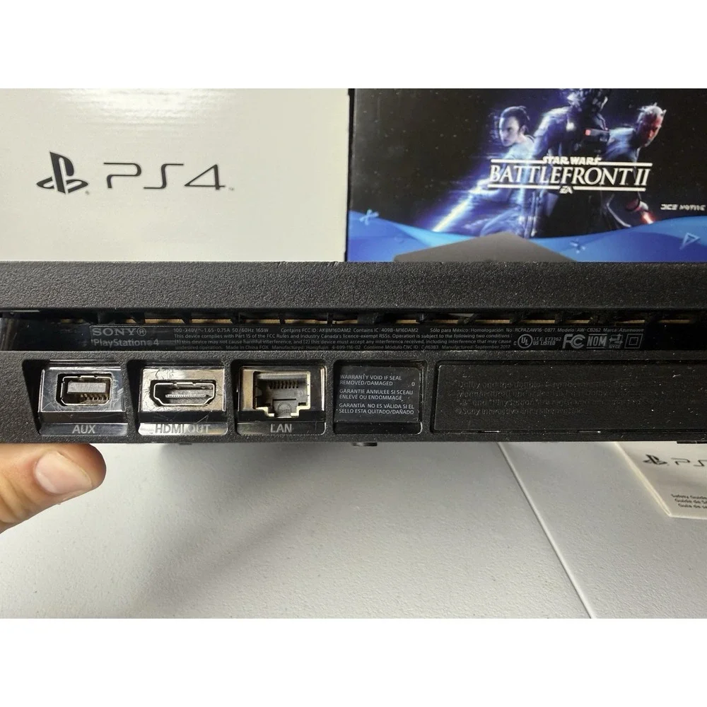 Sony PlayStation 4 Slim STAR WARS: Battlefront II Bundle, 1TB, Black Console